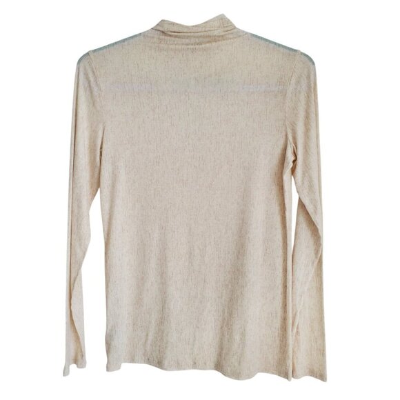 AG Adriano Goldschmied Super Soft Baselayer Lyocell Turtleneck Long sleeve Top M - Picture 4 of 16